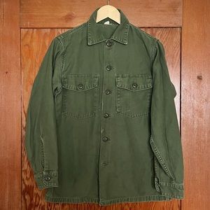 Vintage OG 107 sateen army shirt